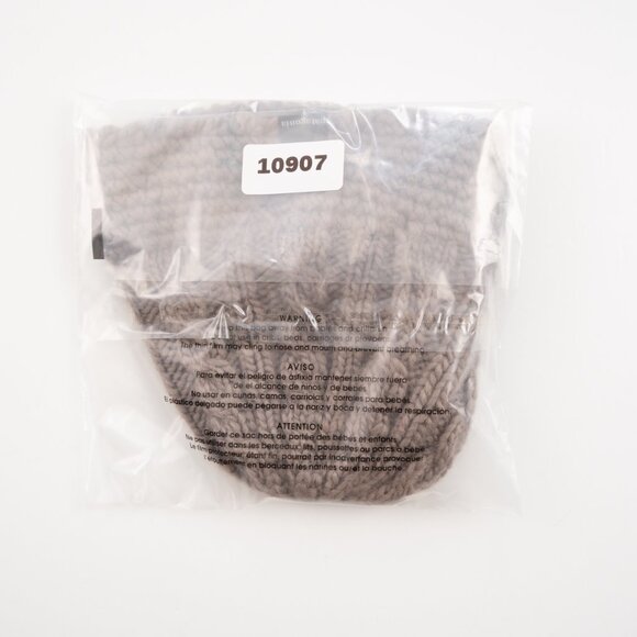 PATAGONIA unisex grey Cable Knit Beanie Wool winter bucket hat - Picture 7 of 7